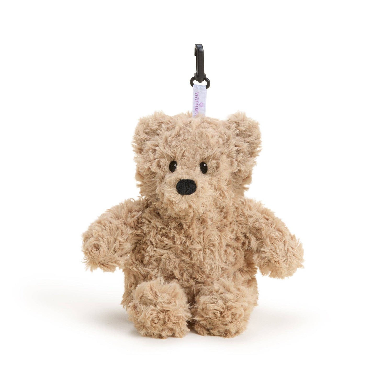 Brown Curly Bear Bag Charm - Bria Blair Creative