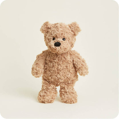 Brown Curly Bear Warmies - Bria Blair Creative
