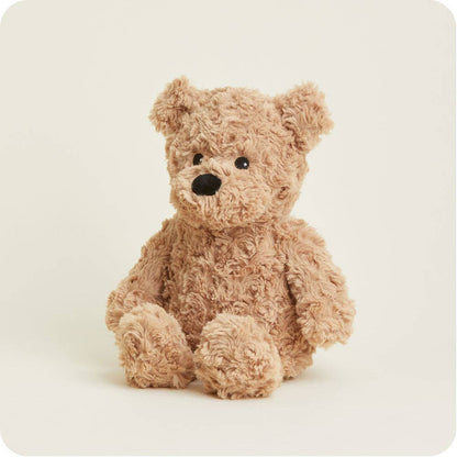 Brown Curly Bear Warmies - Bria Blair Creative