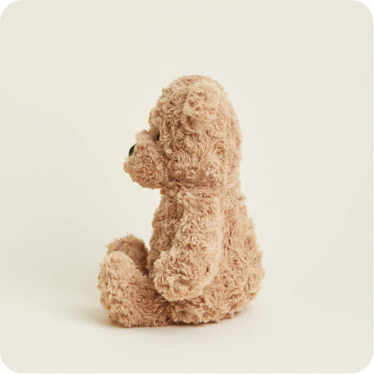Brown Curly Bear Warmies - Bria Blair Creative