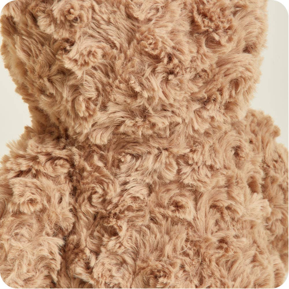 Brown Curly Bear Warmies - Bria Blair Creative