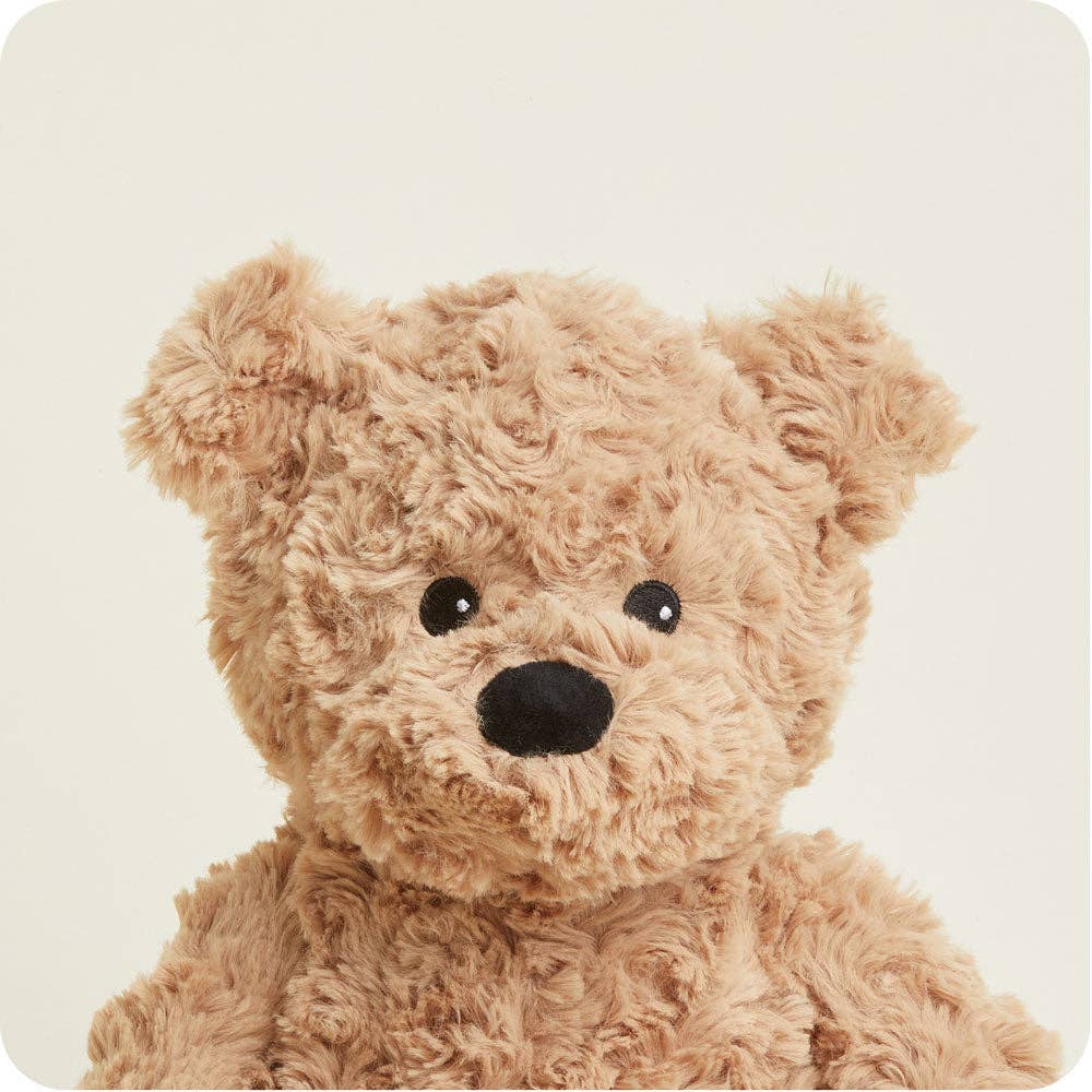 Brown Curly Bear Warmies - Bria Blair Creative