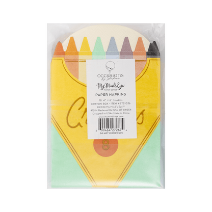 BTS1036 - Occasions By Shakira - Crayon Box Napkin - Bria Blair Creative