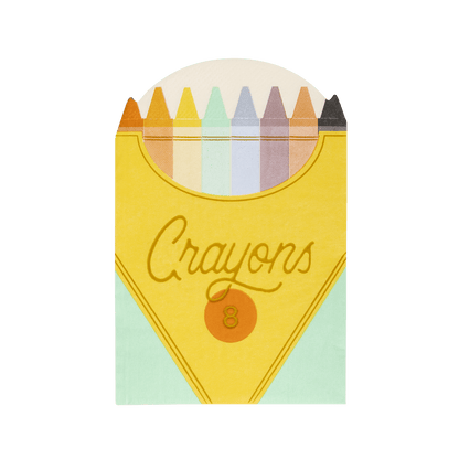 BTS1036 - Occasions By Shakira - Crayon Box Napkin - Bria Blair Creative