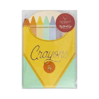 BTS1036 - Occasions By Shakira - Crayon Box Napkin - Bria Blair Creative