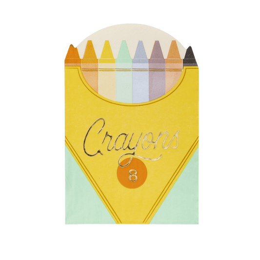 BTS1036 - Occasions By Shakira - Crayon Box Napkin - Bria Blair Creative