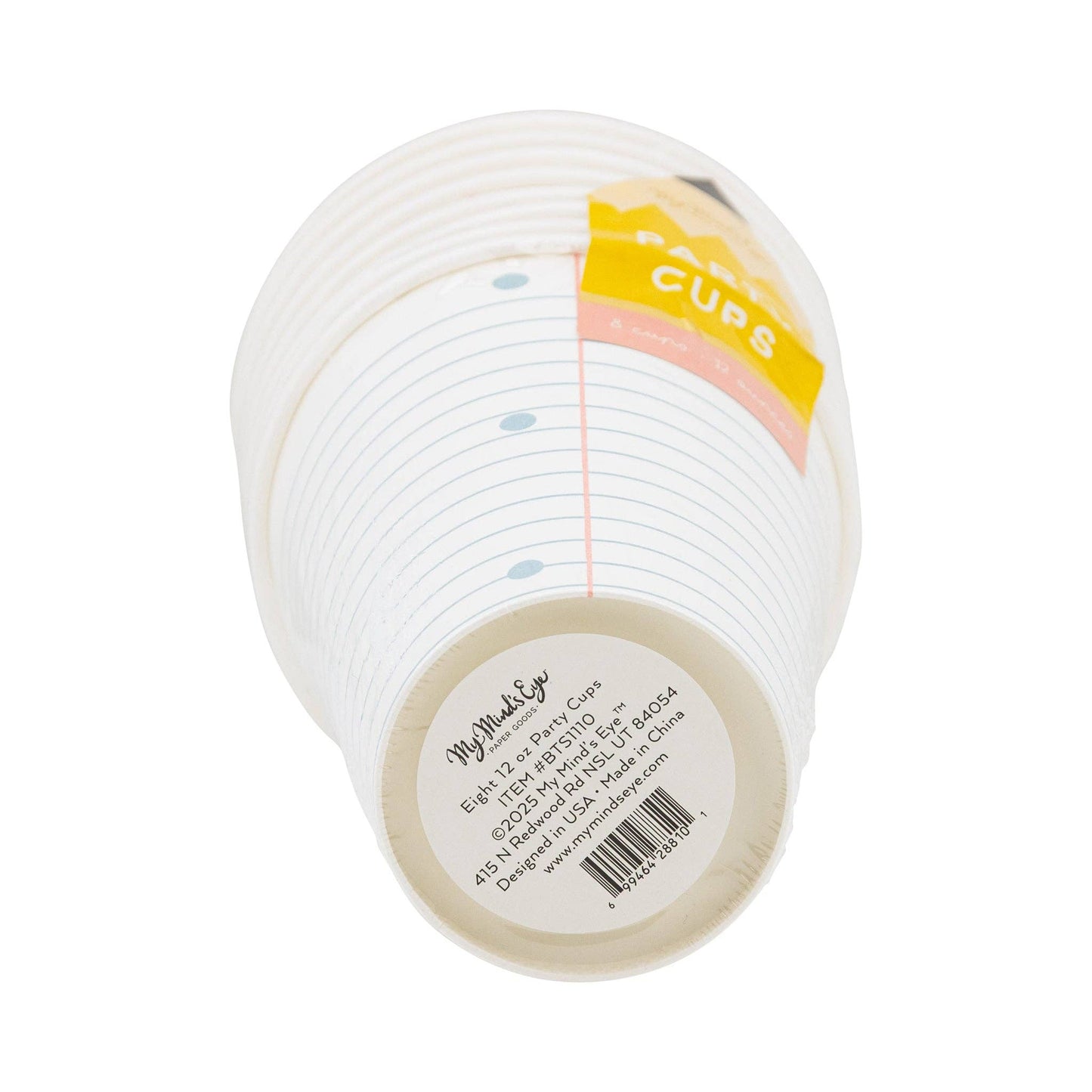 BTS1110 - Paper Design Paper Cup - 8 count - Bria Blair Creative