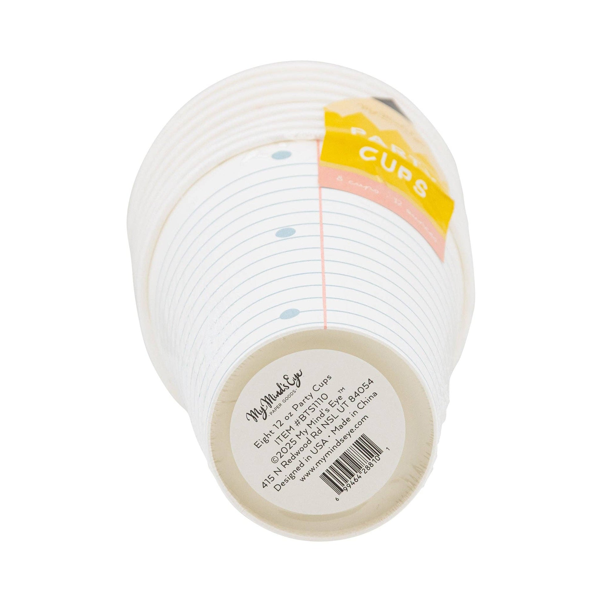 BTS1110 - Paper Design Paper Cup - 8 count - Bria Blair Creative