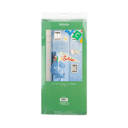 BTS1215 - First Day Felt Pennant - Bria Blair Creative