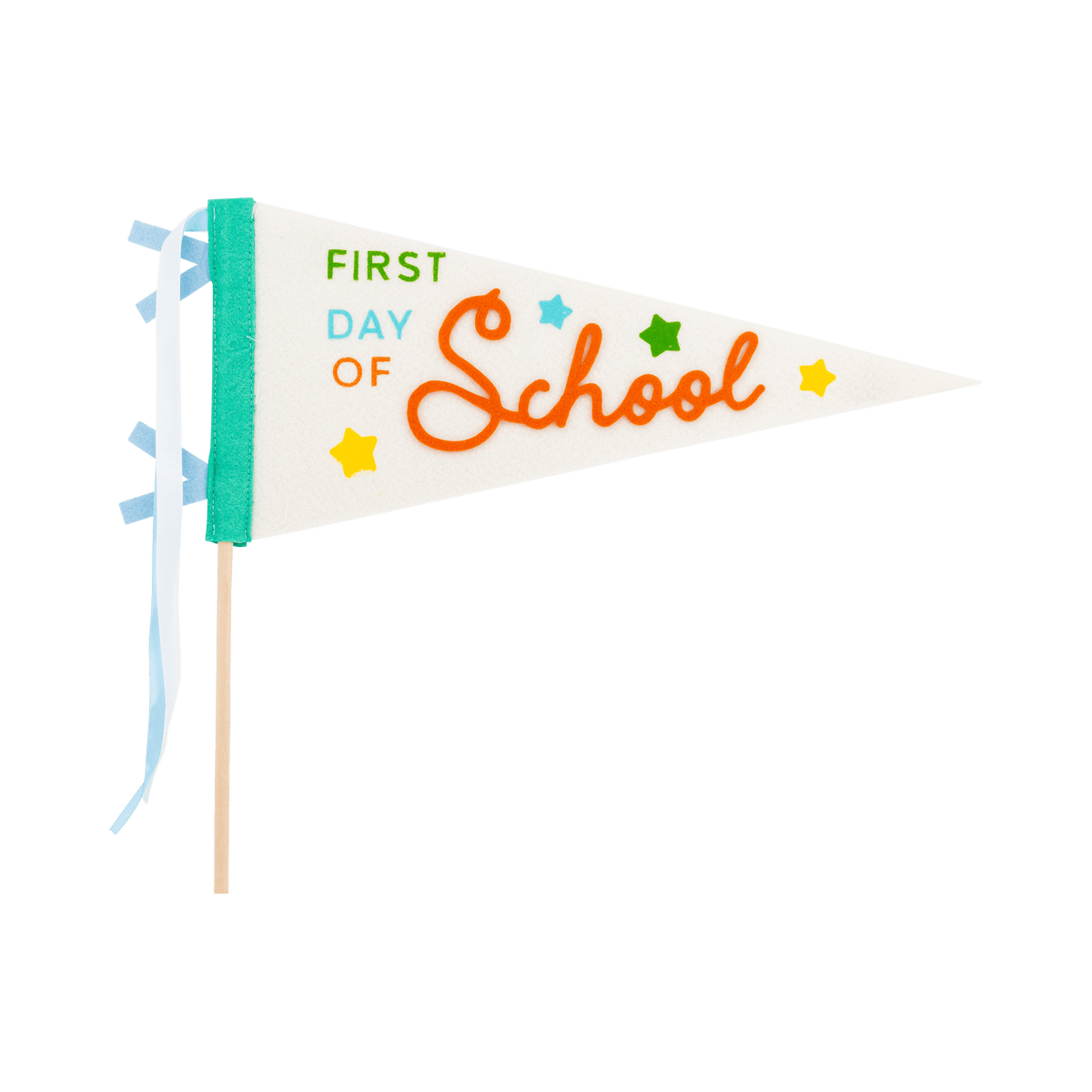 BTS1215 - First Day Felt Pennant - Bria Blair Creative