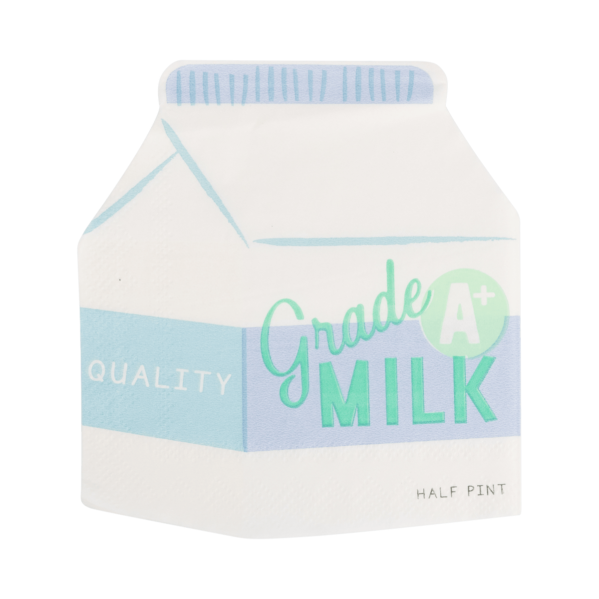 BTS1236 - Milk Carton Cocktail Napkin Set - Bria Blair Creative