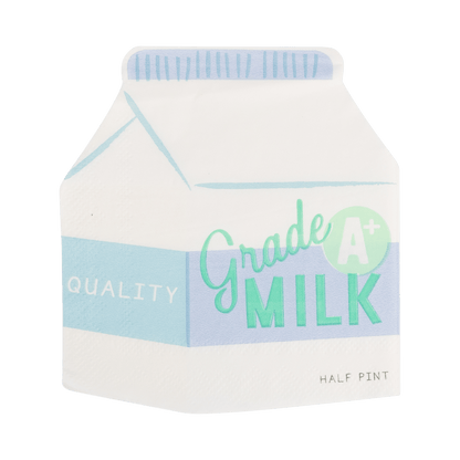 BTS1236 - Milk Carton Cocktail Napkin Set - Bria Blair Creative