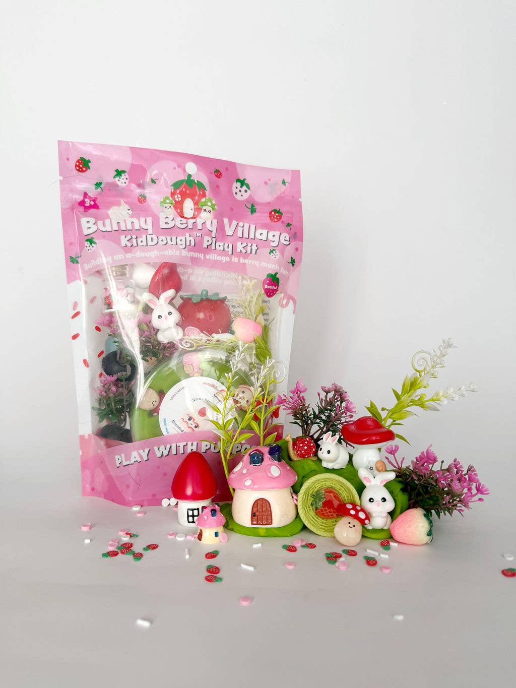 Bunny Berry Village KidDough Play Kit - Bria Blair Creative