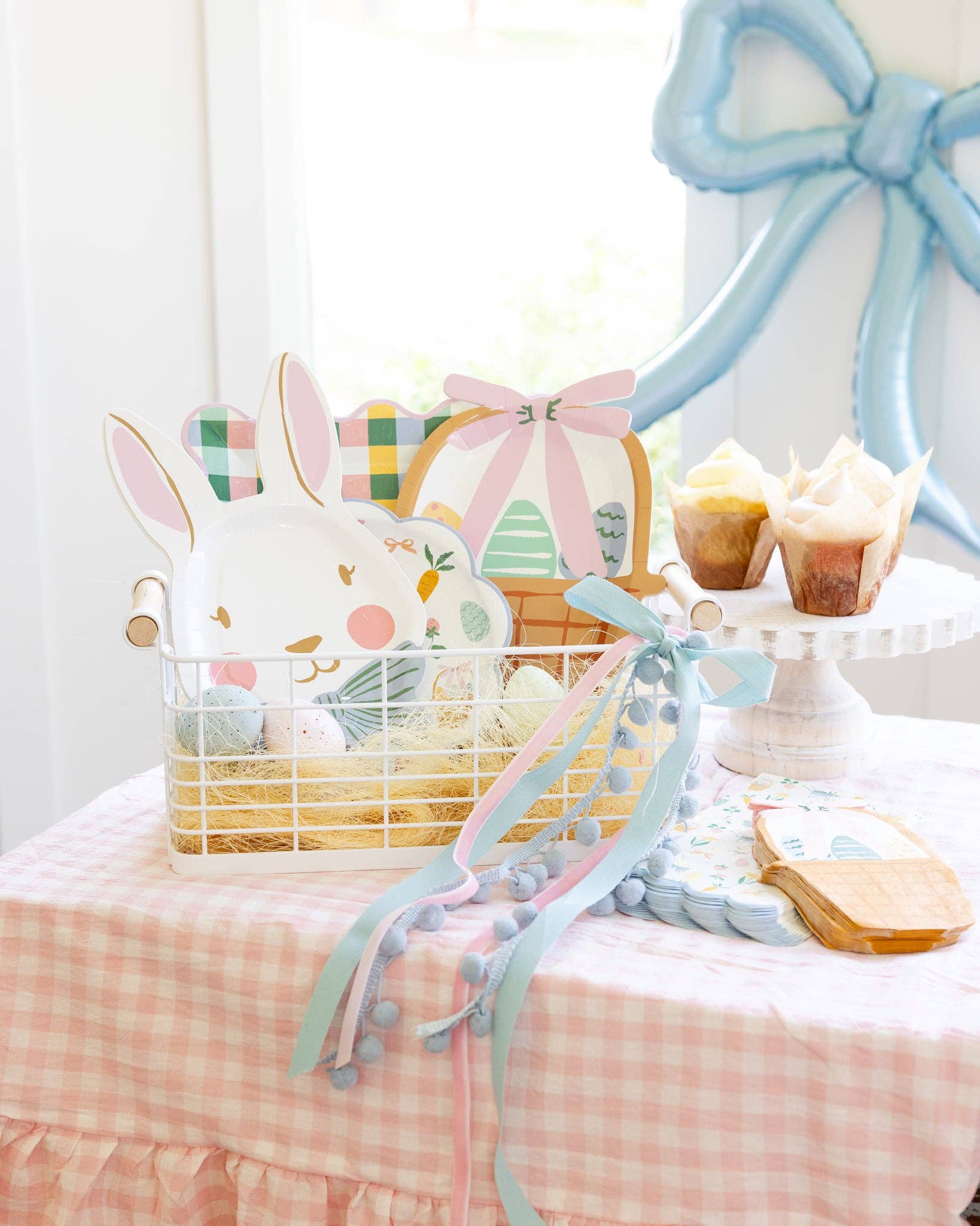 Bunny Face Shaped Plate - Bria Blair Creative