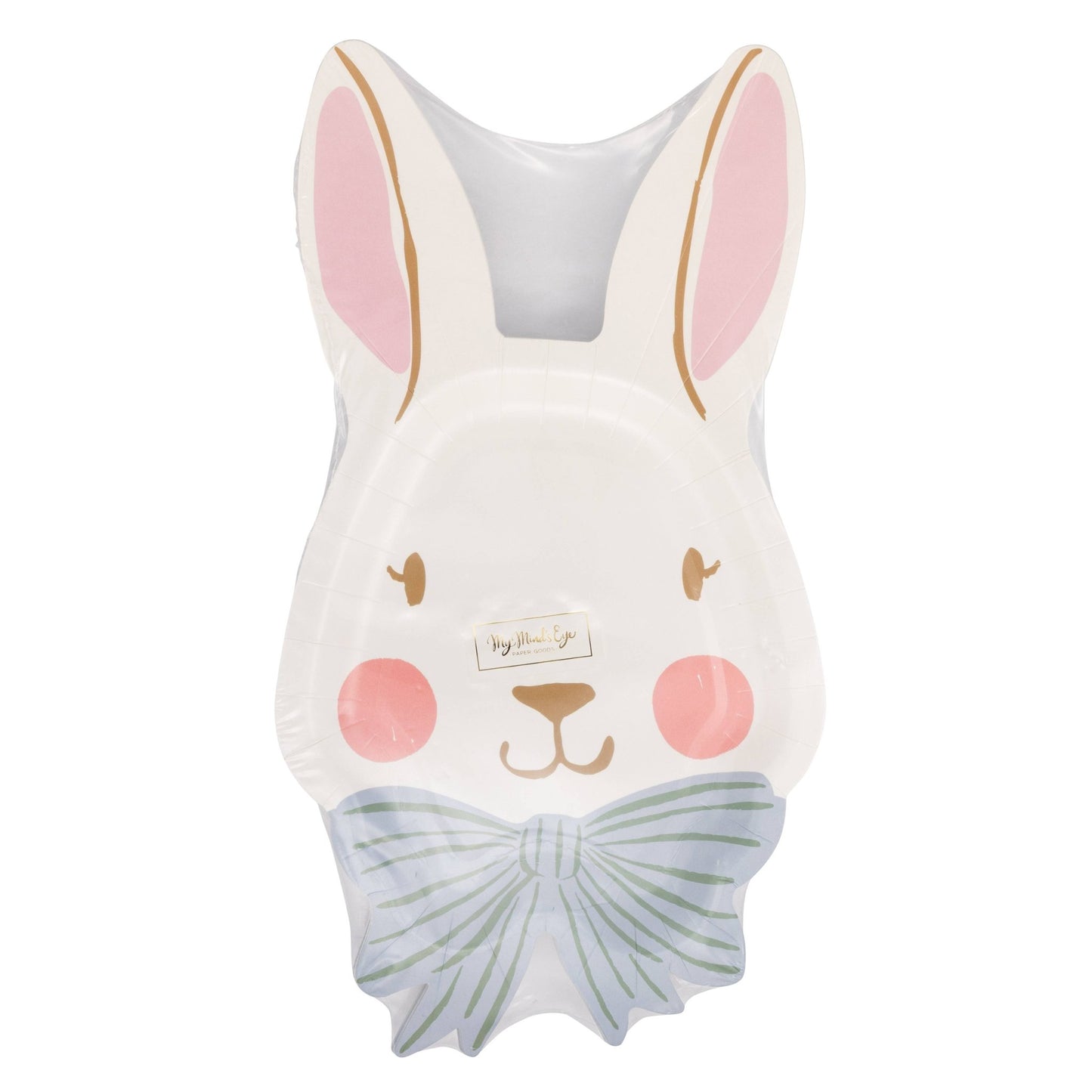 Bunny Face Shaped Plate - Bria Blair Creative