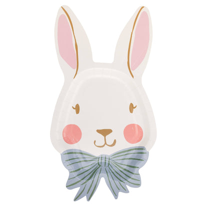 Bunny Face Shaped Plate - Bria Blair Creative