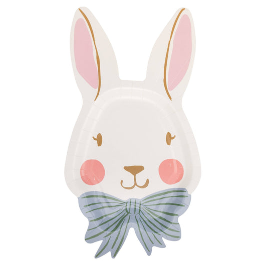 Bunny Face Shaped Plate - Bria Blair Creative