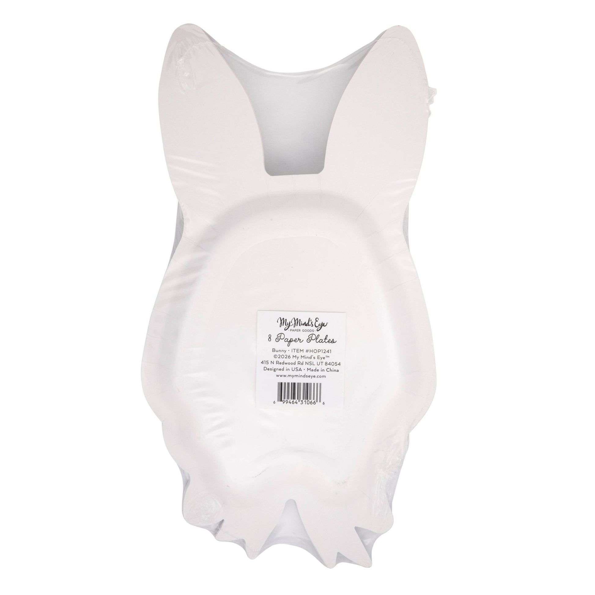 Bunny Face Shaped Plate - Bria Blair Creative