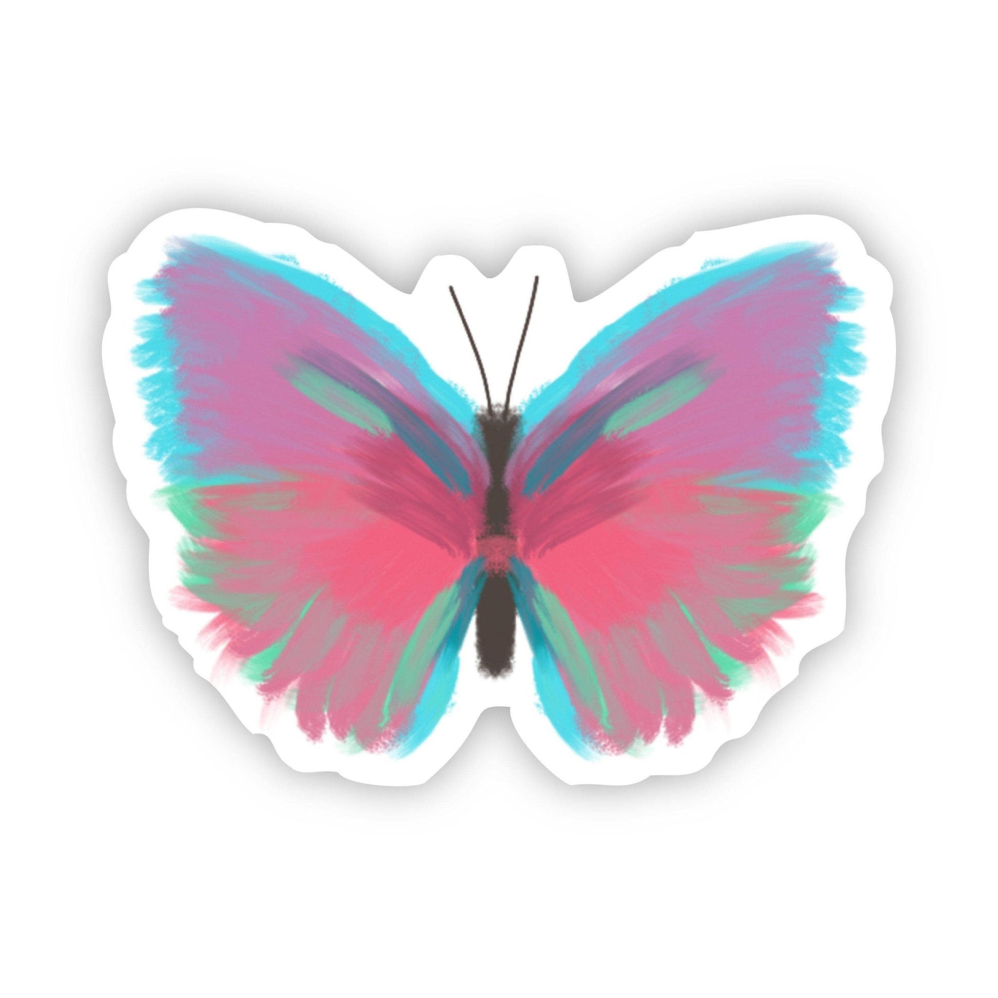 Butterfly Multicolor Painting Sticker - Bria Blair Creative