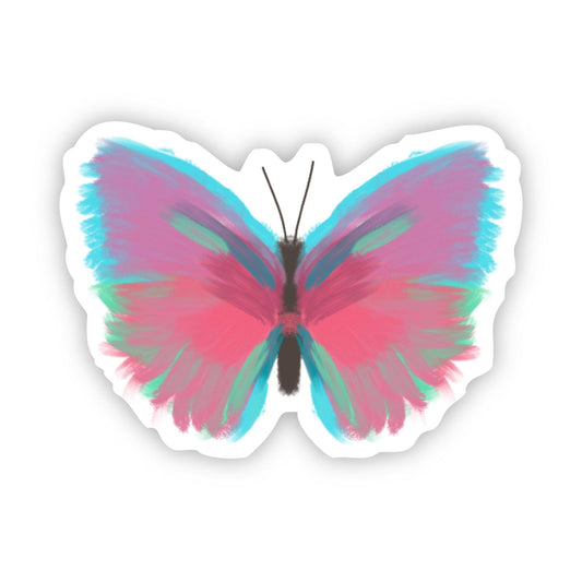 Butterfly Multicolor Painting Sticker - Bria Blair Creative
