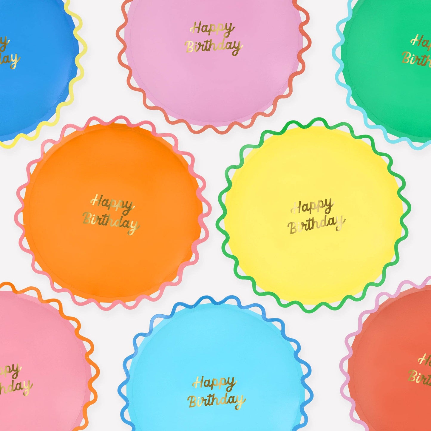 Wiggle Edge Dinner Plates