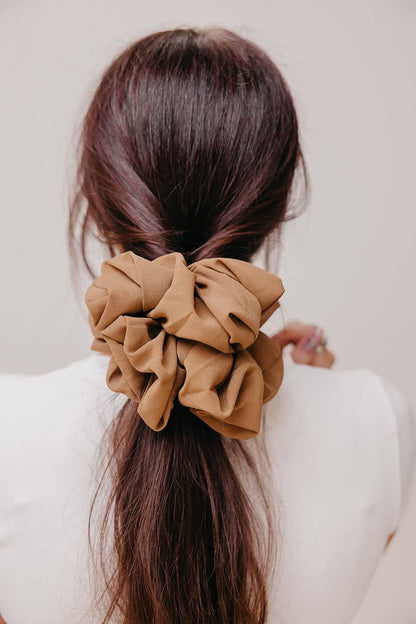 KAXI Jumbo Chiffon Scrunchie — 22 Colors: CHEETAH