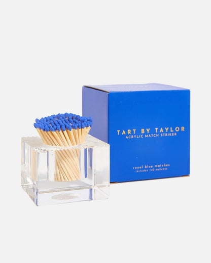 Square Match Striker | Royal Blue Matches