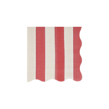 Fall Stripe Small Napkins