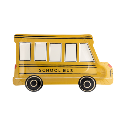 BTS1241 - School Bus Shaped Plate