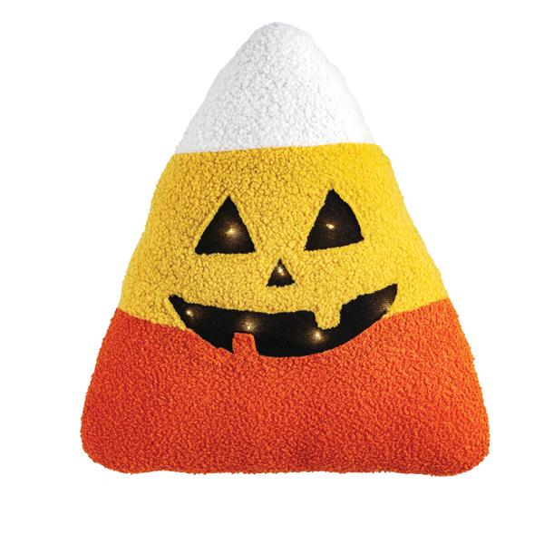 Candy Corn Led Pillow - Bria Blair Creative