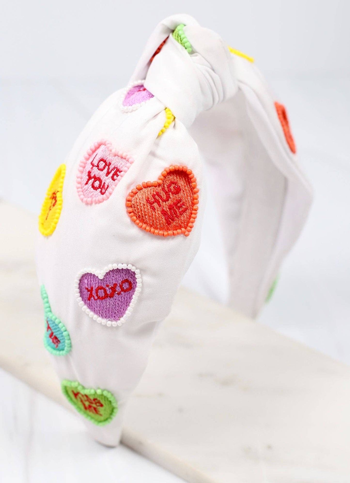 Candy Crush Headband WHITE - Bria Blair Creative