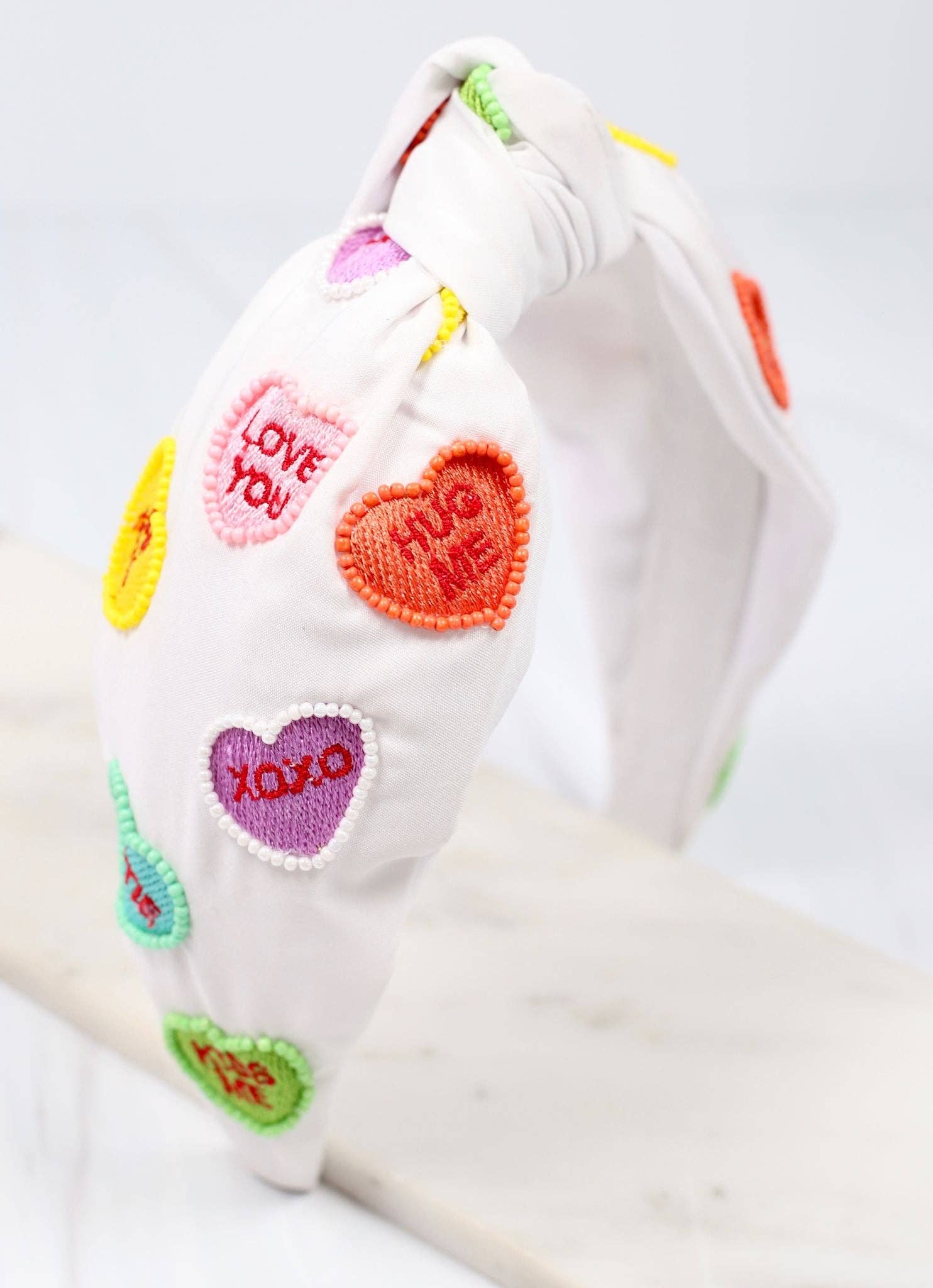 Candy Crush Headband WHITE - Bria Blair Creative