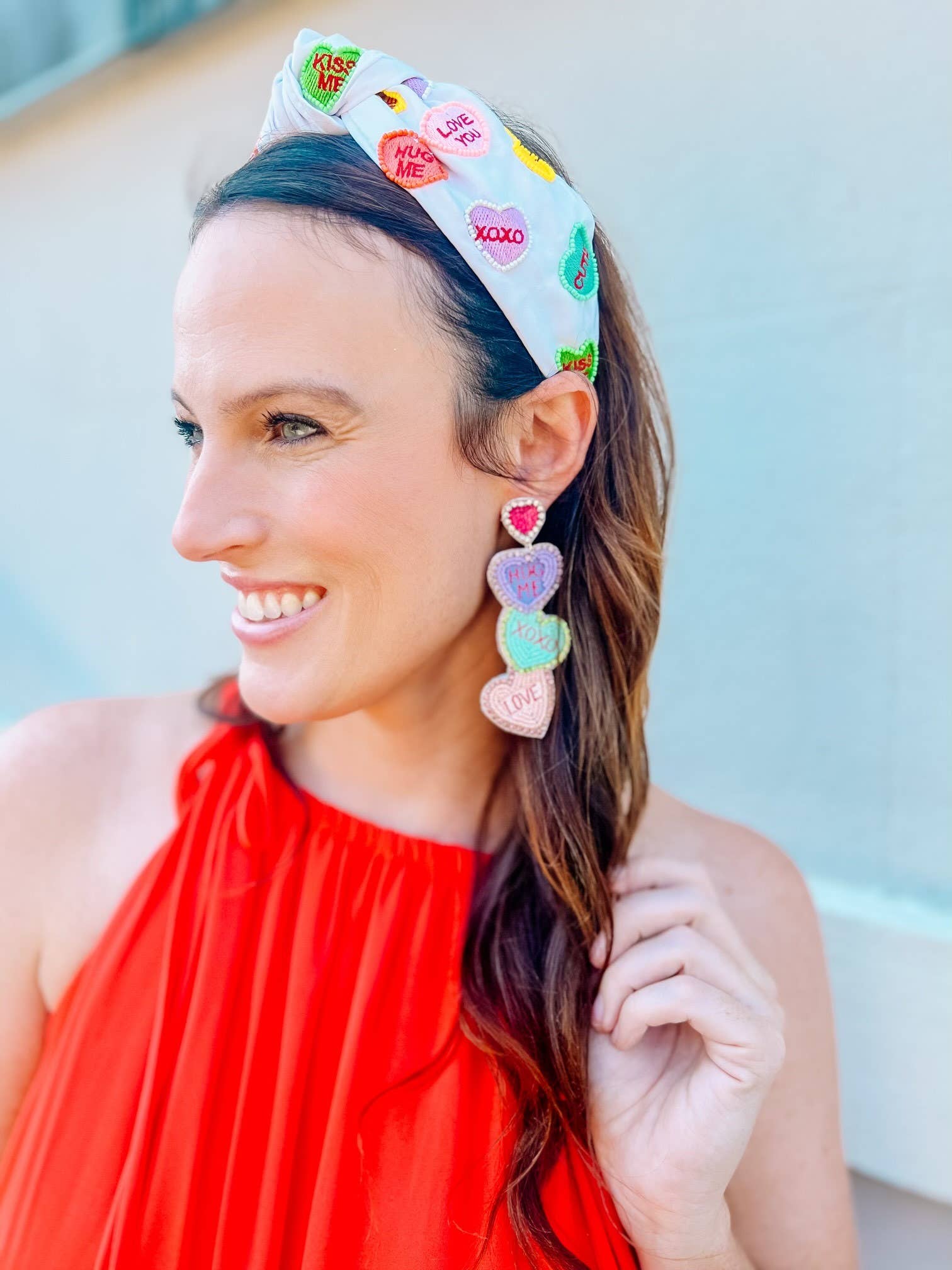Candy Crush Headband WHITE - Bria Blair Creative