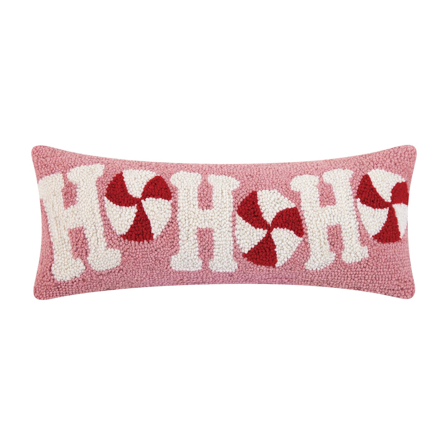 Candycane Hohoho Hook Pillow - Bria Blair Creative
