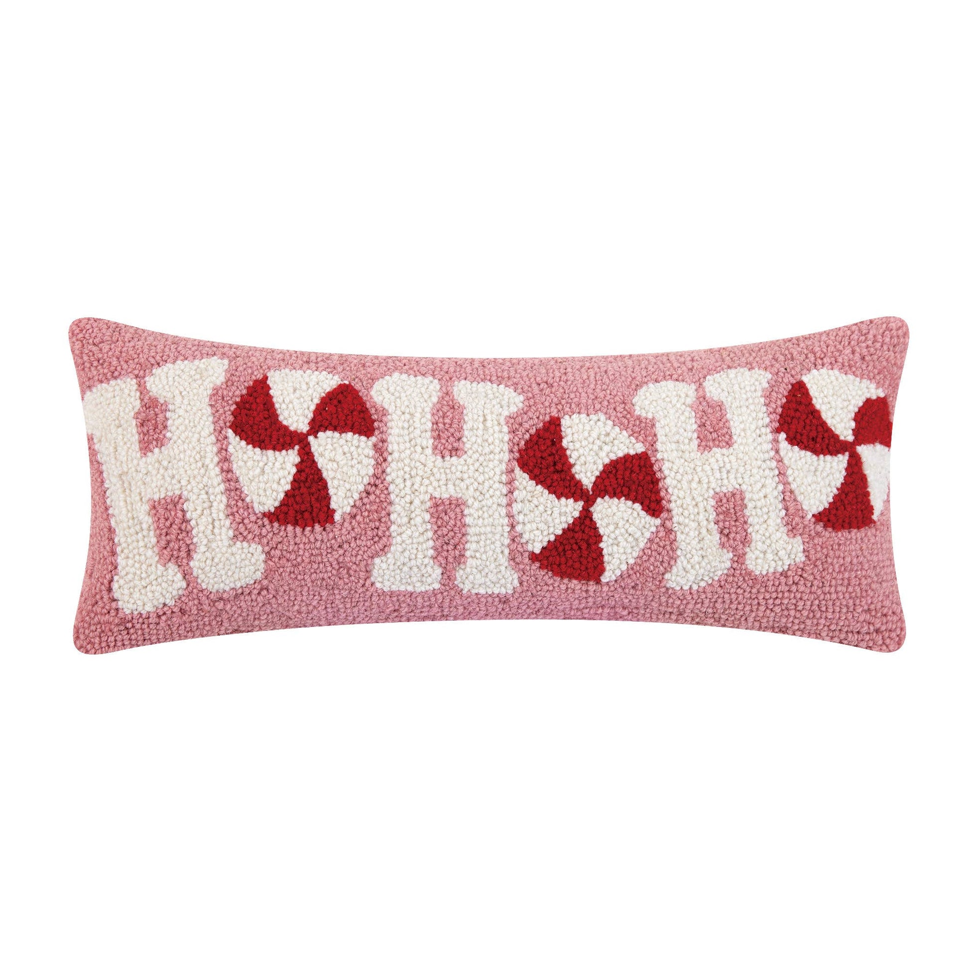 Candycane Hohoho Hook Pillow - Bria Blair Creative