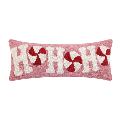 Candycane Hohoho Hook Pillow - Bria Blair Creative