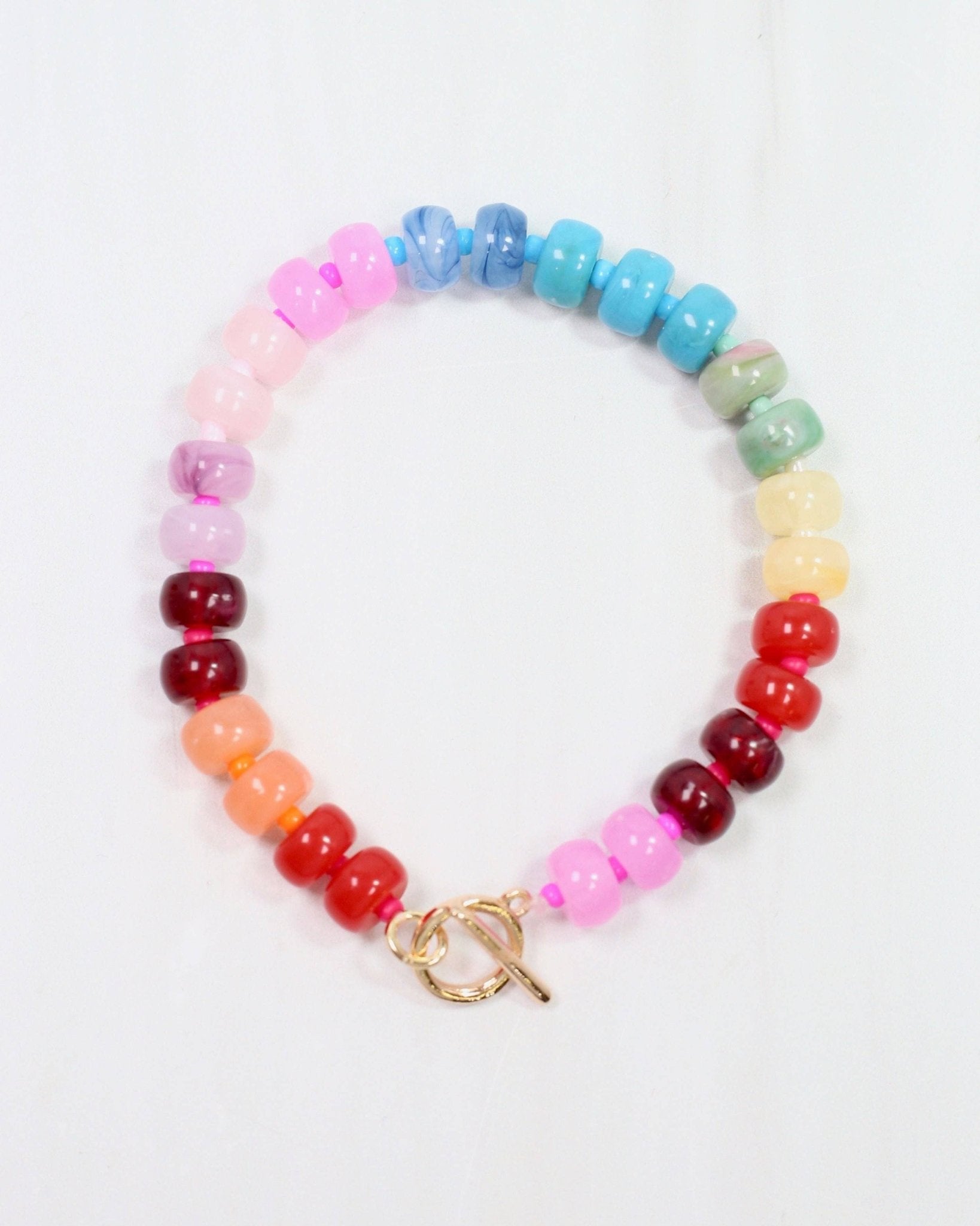 Cape San Blas Beaded Bracelet Multi: Default - Bria Blair Creative