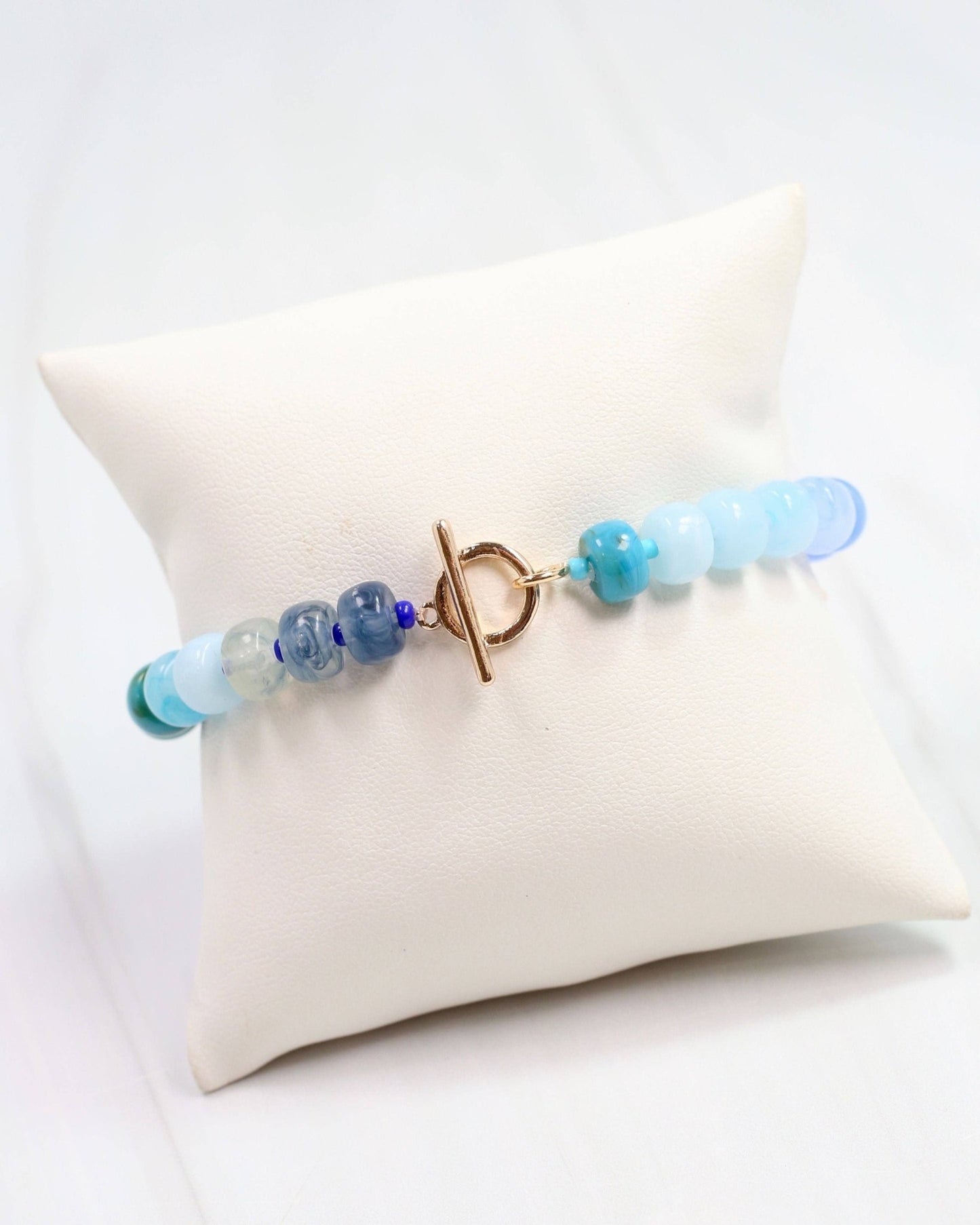 Cape San Blas Beaded Bracelet Turquoise: Default - Bria Blair Creative