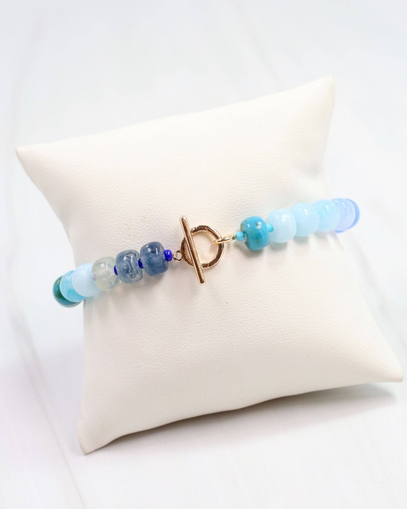 Cape San Blas Beaded Bracelet Turquoise: Default - Bria Blair Creative