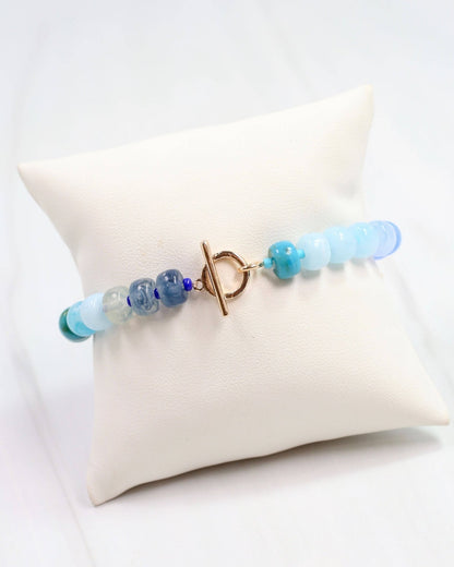 Cape San Blas Beaded Bracelet Turquoise: Default - Bria Blair Creative