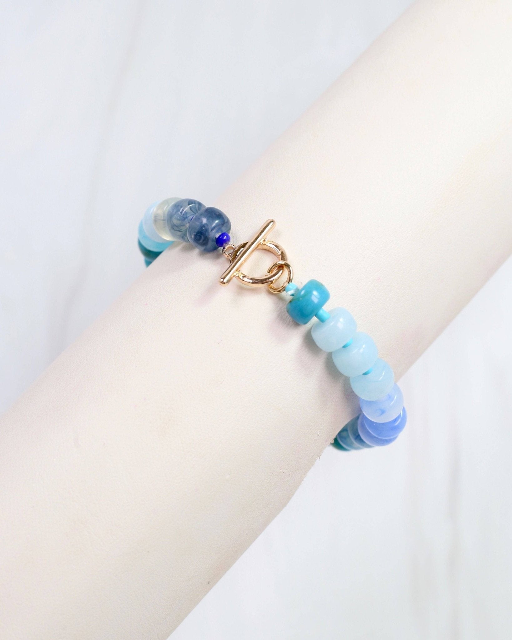 Cape San Blas Beaded Bracelet Turquoise: Default - Bria Blair Creative