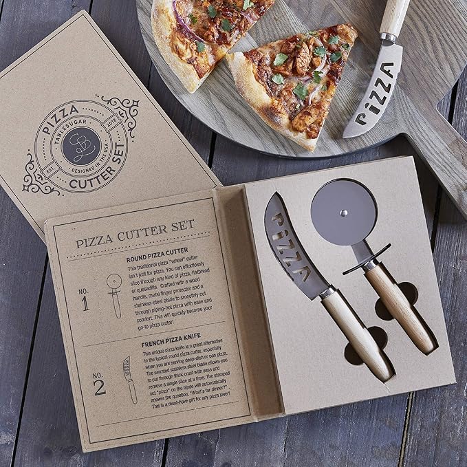Cardboard Book - Pizza Cutter - Bria Blair Creative