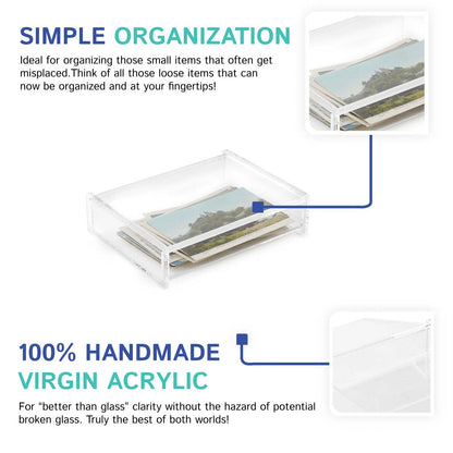 Catchall Acrylic Box - Medium - Bria Blair Creative