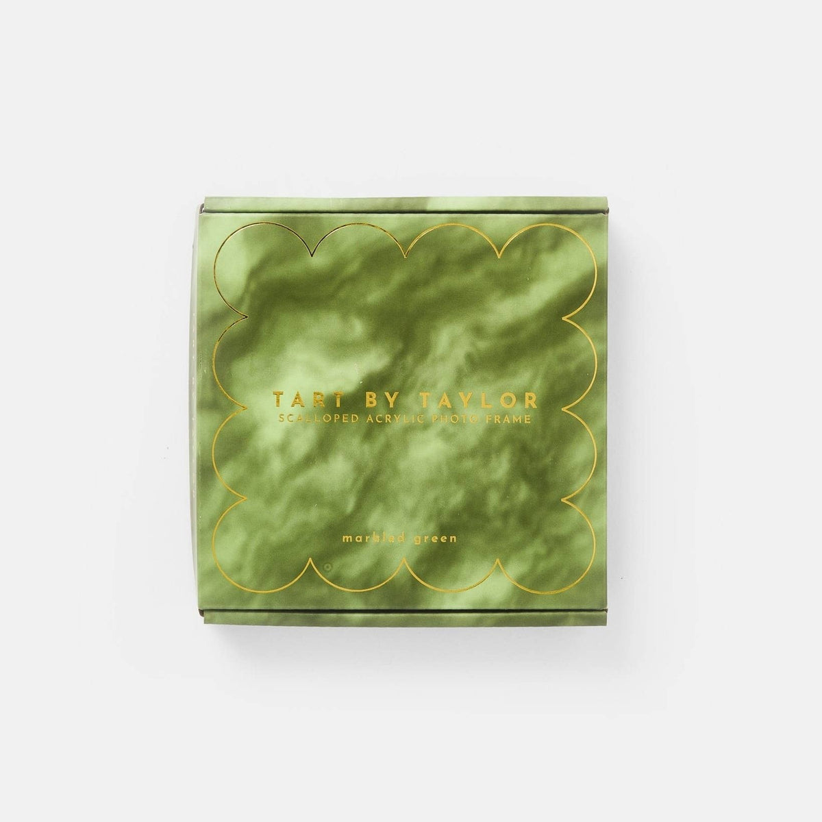 Green Marbled Mini Acrylic Picture Frame