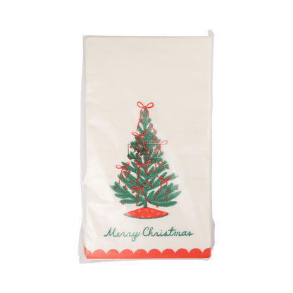 CCH1339 - Merry Christmas Tree Paper Dinner Napkins - Bria Blair Creative