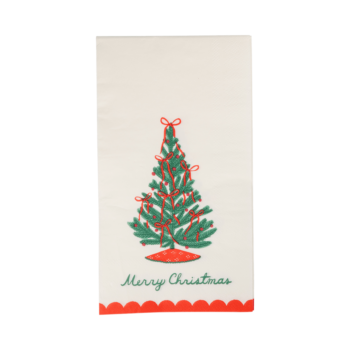CCH1339 - Merry Christmas Tree Paper Dinner Napkins - Bria Blair Creative