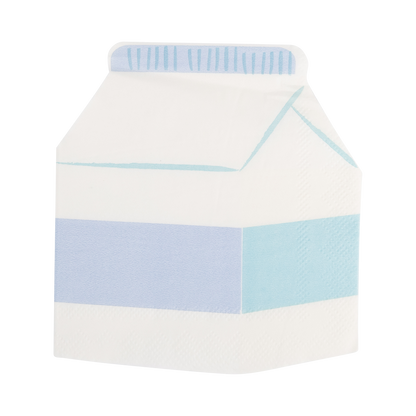 BTS1236 - Milk Carton Cocktail Napkin Set
