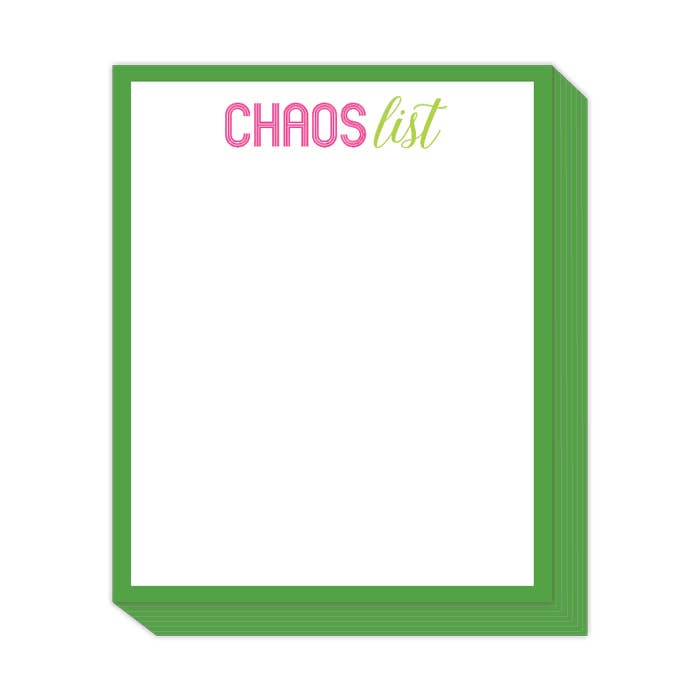 Chaos List Stack Pad - Bria Blair Creative