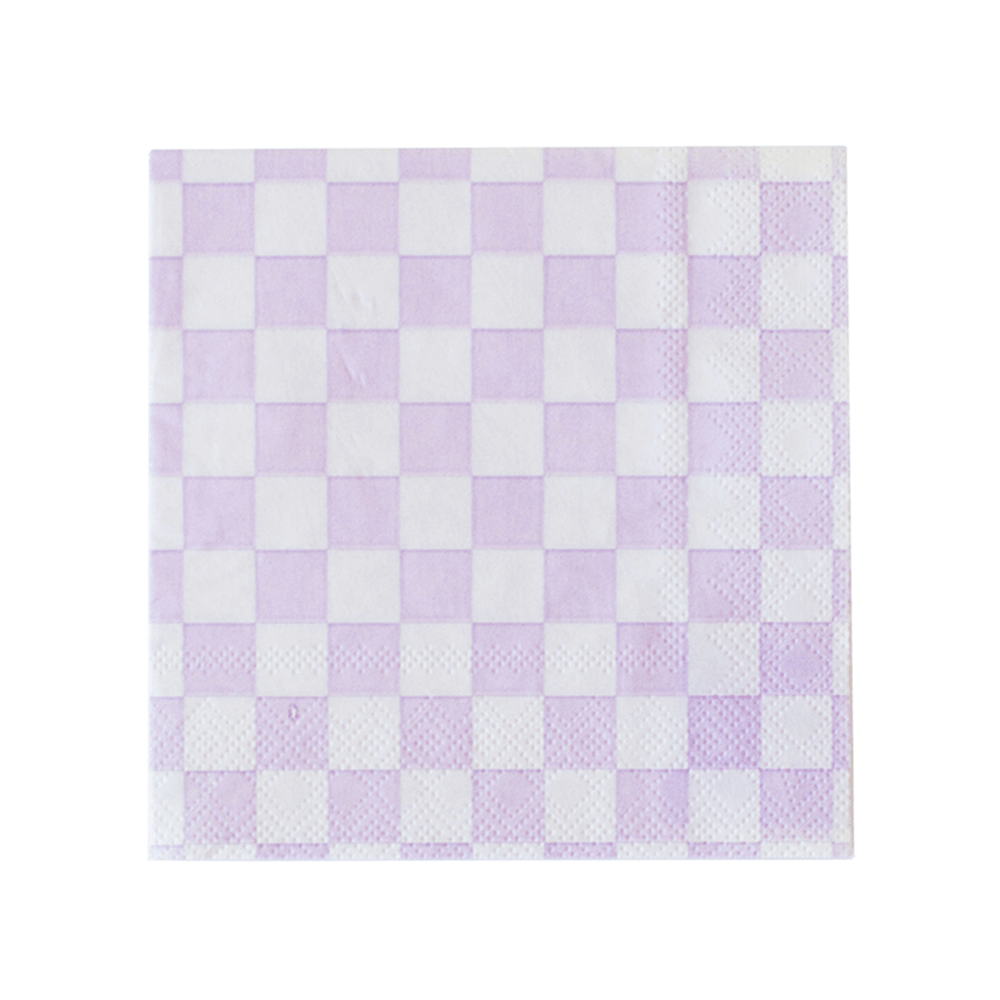 Check It! Cocktail Napkins - 20 Pk. - Purple Posse - Bria Blair Creative