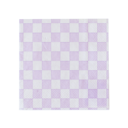 Check It! Cocktail Napkins - 20 Pk. - Purple Posse - Bria Blair Creative